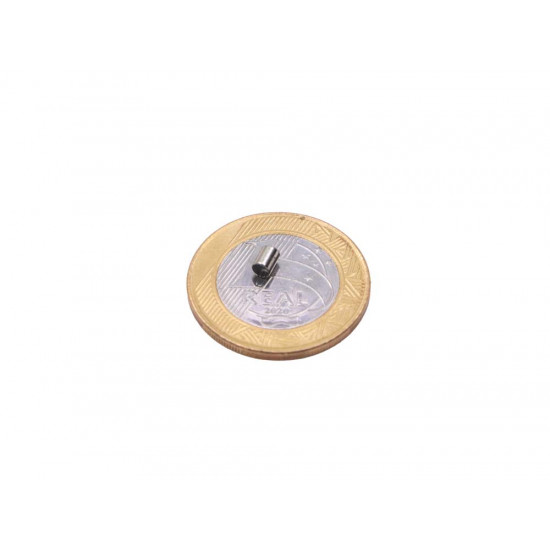 Ímã de neodímio 3x4 mm - N50